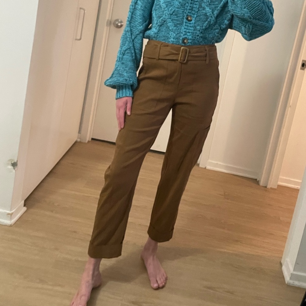 vince pants with belt - NWOT
